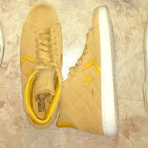 Tan Converse All Star sneakers Size 11.5